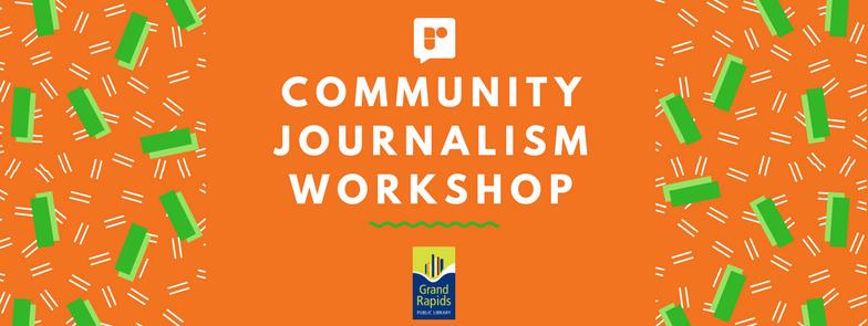 Community Journalism Workshop Banner